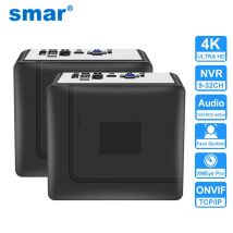Smar H.265 Max 4K Output CCTV NVR Gesichtserkennung 9CH 10CH /16CH 32CH 4K Sicherheits-Videorekorder Bewegungserkennung P2P Onvif XMEYE