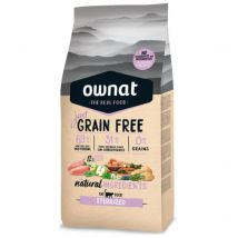 Ownat Pienso para Gatos Esterilizados Grain Free - Alimentación saludable para gatos esterilizados sin cereales