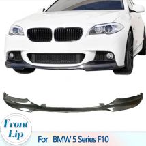 Carbon Fiber Auto Front Bumper Lip Spoiler für BMW 5er F10 M Tech 2012-2016 Auto Front Lip Chin Schürze Body Kits