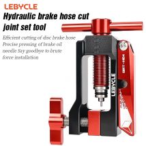 LEBYCLE MTB Road Bicycle Oil Brake Oil Needle Installation Tool Bike Oil Pipe Hose Topper Cutters Bike Olive Head Press-in Tool