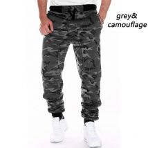 2025 neue Laufende Jogginghose Männer Camouflage Elastizität Cargo Hosen Kordelzug Multi Taschen Böden Casual Jogger Hosen