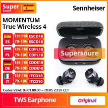 Auriculares Sennheiser MOMENTUM True Wireless 4 Cancelación de ruido adaptativa ANC Personalización del sonido sin pérdidas Bluetooth5.4 IP54