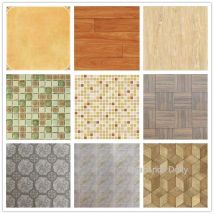 1:12 DIY Puppe Haus A4(21x30cm) Küche Bad Wohnzimmer Boden Tapete (viskose) für Puppenhaus Dekoration Zubehör