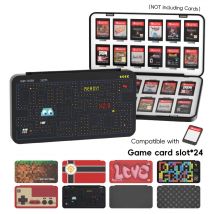 DATA FROG 24-in-1-Schutzhülle für Spielkartenetui für Nintendo Switch/Lite/Oled Hard Shell Game Card Storage Box Zubehör