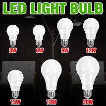 20W LED Bulb E27 Ceiling Light E14 Lamp AC220V Chandelier Bulbs Energy Saving Lighting Cold/Warm White 240V For Home Living Room