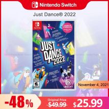 Just Dance 2022 Nintendo Switch Games 100% Original Physical Game Card Music Genre 1-6 Players for