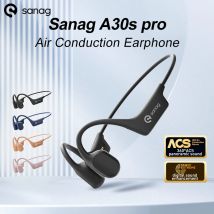 Sanag A30S Pro Conduzione aerea Auricolare wireless Bluetooth 5.3 Auricolare aperto 360 °   Cuffia con suono panoramico Cuffia impermeabile IPX7