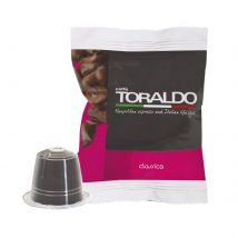 CAFFÈ TORALDO Nespresso | Capsule Compatibile Nespresso* (100 Unità, Miscela Classica)