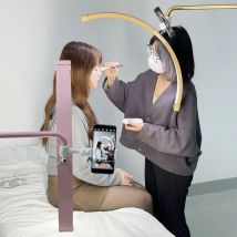 Fosoto Mehrere Professionelle Halbmond Licht LED Wimpern Licht Ring Licht Für Make-Up Schönheit Salon Augenbrauen Tattoo Fotografie Video