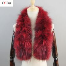 Nuevo 100% de gama alta cuello de piel de zorro Real mujer de lujo cómodo bufanda de piel de zorro Real señora elegante cuello de piel de zorro Real