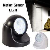 Luce notturna da parete a induzione Luce notturna da parete multiuso Lampada da parete a LED a risparmio energetico Lampada da portico con rotazione a 360 gradi Portatile