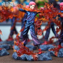 30 cm/11.81in Anime Jujutsu Kaisen Figura Ryomen Sukuna Action Figures Statua in PVC Desktop Ornamen Collezione Modello Giocattoli Regali