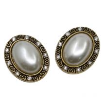 Oval Flat Rhinestone Buttons, Wedding Decoration, DIY Metal Diamond Bow Accessories, 20x25mm, Factory Direct Sales, 5Pcs, Set