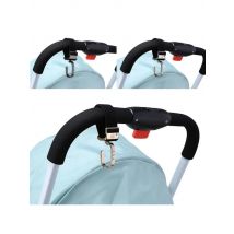 Baby Stroller Hook 360 Degree Rotation Pushchair Hanger Pram Shopping Bag Clip