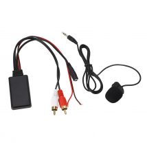 Adattatore cavo Bluetooth AUX Modulo 2 RCA con microfono vivavoce per Alpine per Pioneer