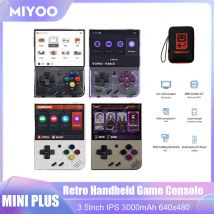 Miyoo Mini Plus V3 Console di gioco portatile retrò schermo IPS HD da 3.5 pollici 3000mAh WiFi 20000 gioco sistema Linux lettori Video portatili