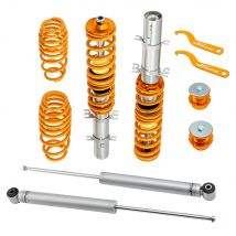 Coilover Struts Per VW GOLF GTI JETTA MK4 98-05 Kit Molla di Sospensione per Seat Leon MK1 1M1 1.9