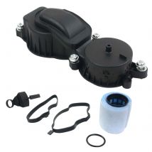 AP03 Nuovo Per BMW E46 E90 E60 E87 M57 320D 330D 520D 525D 530D 730D PCV CARTUCCIA VENTOLA BLUIO FILTRO DI ACERO KIT 11127781465