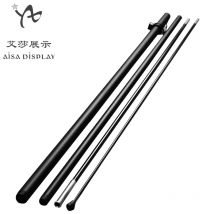 Teardrop Werbung Aluminium Fahnenstange Förderung Glasfaser Tear Drop Fahnenmast Wahl Boden Spike und Kreuz Basis mit Wassers ack