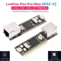 Luckfox Pico Pro / Max RV1106 Rockchip AI Board ARM Cortex-A7 RISC-V 128/256 DDR3L NPU ISP Camera