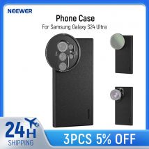 Neewer Phone Case Cage For S24 Ultra with 17mm Lens Mounts & 67mm Filter Adapter for MagSafe Charging Samsung Galaxy S24