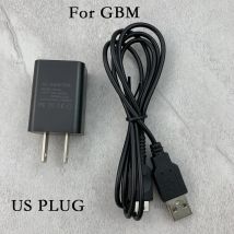 USB-Daten ladegerät Ladestrom kabel Kabel für Nintendo GBM Gameboy Micro-Konsole mit EU-US-Stecker Drops hipping