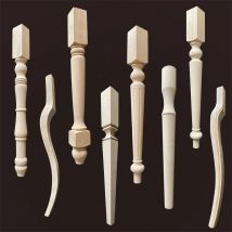 Höhe 45-75cm Massivholz Möbel Beine Möbel Zubehör Schlafs ofa Schrank Tisch und Stuhl Ersatz Füße schräg Fuß