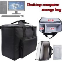 Borsa per computer desktop Custodia protettiva per micro host Custodia protettiva per schermo monitor, borsa impermeabile ispessita per tastiera