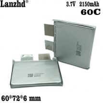 1-24 Uds 3,7 V descarga de alta velocidad 60C-120C batería para Jump Starter scooter modelos de juguete Drone avión de encendido de automóvil 607260