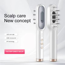 KSKIN LED Red Light Therapy Electric Massage Comb Hair Growth Applicator Anti-Hair Loss Head Massage Hair Brush Scalp Treatment