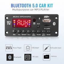 2*25W 50W amplificatore 12V lettore MP3 scheda di decodifica Bluetooth 5.0 modulo Radio FM per auto