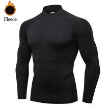 Maglietta invernale da uomo Magliette a maniche lunghe Dolcevita Intimo termico Morbido pile sottile di alta qualità per tenere al caldo Camicia Homme