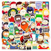 10/50PCS Cartoon Animation SouthPark Aufkleber Lustige Nette Graffiti Wasserdicht Aufkleber Kinder Spielzeug DIY Laptop Telefon Gitarre Tasse Aufkleber