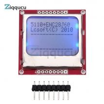 LCD Display Modul Weiß Blau Hintergrundbeleuchtung 84*48 84x48 Für Arduino Nokia 5110 LCD Modul