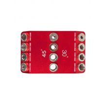 30/45/90 Degree Angle Drill Hole Guide Jig for Angled & Straight Hole, Portable Deck Cable Railing Lag Screw Drilling Template