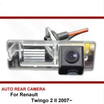 Für Renault Twingo 2/Twingo II 2007–2017 Nachtsicht Rückansicht Kamera Rückfahrkamera Auto Rückfahrkamera HD CCD Weitwinkel
