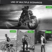 Motorradhelm-Rucksack, leichte Aufbewahrungstasche für Reiten, Fahrrad, Fitnessstudio, Training, passt auch für Basketball- und Fußballschuhe
