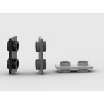 *Geschwindigkeitsspalte 1x2 * G919 20 Stück DIY-Erleuchtungsblock Ziegel Teilenummer. Kompatibel mit