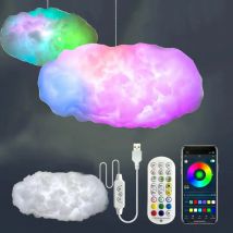 3D Große Wolke Beleuchtung Licht Smart Remote APP ThunderCloud Licht Für Esports Hause DIY Schlafzimmer Zimmer Dekorationen Atmosphäre Lampe