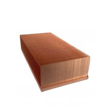Copper heat sink 100*50*25mm For Computer Server Cooling Power cooling