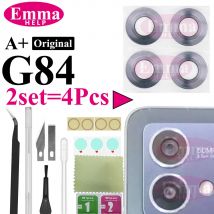 2-5set Lente in vetro per fotocamera posteriore originale per Motorola MOTO G84 5G XT2347 Sostituzione con adesivo