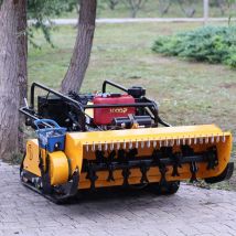 Maßgeschneiderter ferngesteuerter Roboter-Dreschmäher für die Landwirtschaft, Diesel-Null-Turn-Rasenmäher mit Fernbedienung zum Verkauf