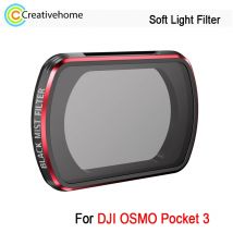 STARTRC 1/4 filtro a nebbia nera per DJI OSMO Pocket 3 Sport Camera Soft Light Lens filtro magnetico