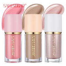 SAM SUGAR Textmarker, flüssiger Nasenschutz, multifunktionaler, mattierter Perlen-Concealer, aufhellend, leicht zu färben, flüssiges Rouge