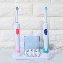 Elektrische Zahnbürsten halter Ladestation mit 4 Bürsten kopf Organizer Box Zahnbürsten ständer halterung für orale b