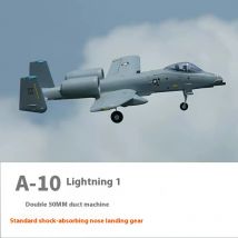 Xfly Double 50 mm A-10 Thunderbolt Ii Single Wing Doppelmotor, elektrische Kanalmotorbaugruppe, Starrflügel-Kampfflugzeug