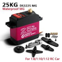 25KG Dsservo DS3225 Servo Digitale IP66 Impermeabile Ad Alta Velocità Metal Gear 180/270 Gradi Motore Baja per 1/8 1/10 1/12 Bilancia RC Auto