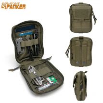 AUSGEZEICHNETE ELITE SPANKER Taktische EDC-Tasche Molle-Werkzeug Kleine Tasche Outdoor-Reißverschluss-Hüfttasche Multifunktionale Notfallweste-Beutel
