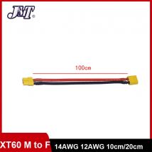 1 Stück JMT XT60 Stecker auf Buchse Verlängerungskabel Silikonkabel 14AWG 12AWG Silikonkabel für RC-Akku Motor