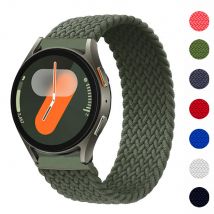 Geflochtene Solo-Schlaufe für Samsung Galaxy Watch 7 Armband 44 mm 40 mm Correa-Armband Galaxy Watch 4 6 Classic 5 Pro Band 43 mm 47 mm 45 mm